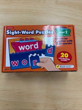Lakeshore Sight-Word Puzzles Level 2 - Orange